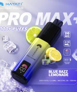 Hayati pro max plus Blue Razz Lemonade 6000 puffs 2% pod kit