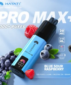 Hayati pro max plus Blue Sour Raspberry 6000 puffs 2% pod kit