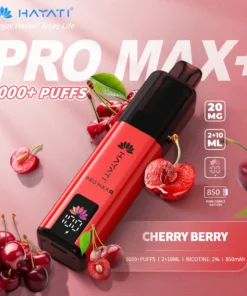 Hayati pro max plus Cherry Berry 6000 puffs 2% pod kit