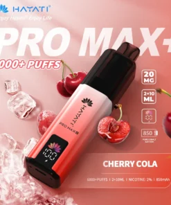 Hayati pro max plus Cherry Cola 6000 puffs 2% pod kit