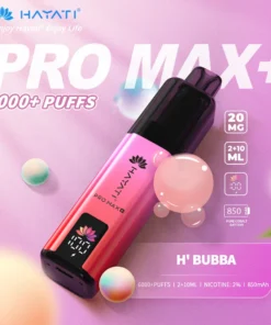 Hayati pro max plus H'Hubba 6000 puffs 2% pod kit
