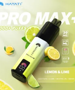 Hayati pro max plus Lemon & LIME 6000 puffs 2% pod kit