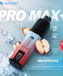 Hayati pro max plus Red Apple Ice 6000 puffs 2% pod kit