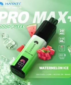 Hayati pro max plus Watermelon Ice 6000 puffs 2% pod kit