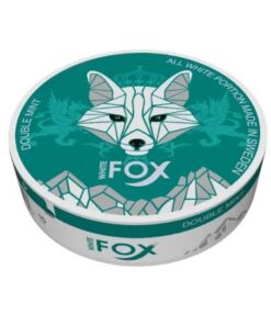 White Fox Double Mint NICOTINE POUCHES