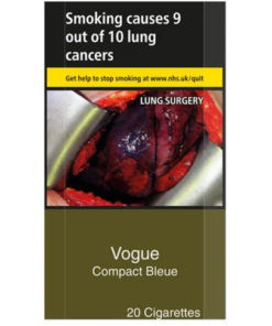 Vogue Compact Bleue Cigarettes