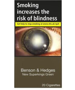 Benson & Hedges Green Superkings Cigarettes