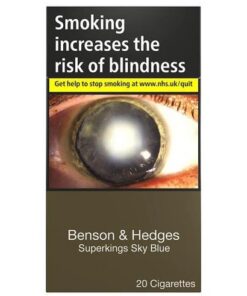 Benson & Hedges Superkings Sky Blue Cigarettes