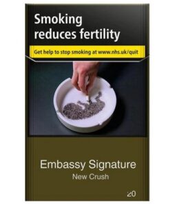 Embassy Signature New Crush Cigarettes