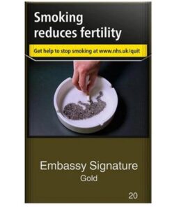 Embassy Signature Gold King Size Cigarettes