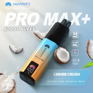 Hayati pro max plus Caribb Crush 6000 puffs 2% pod kit