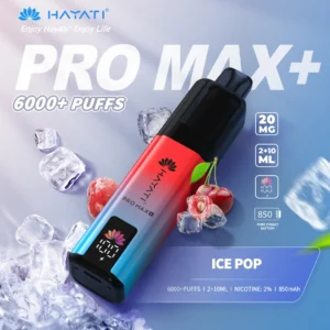 Hayati pro max plus Ice Pop 6000 puffs 2% pod kit