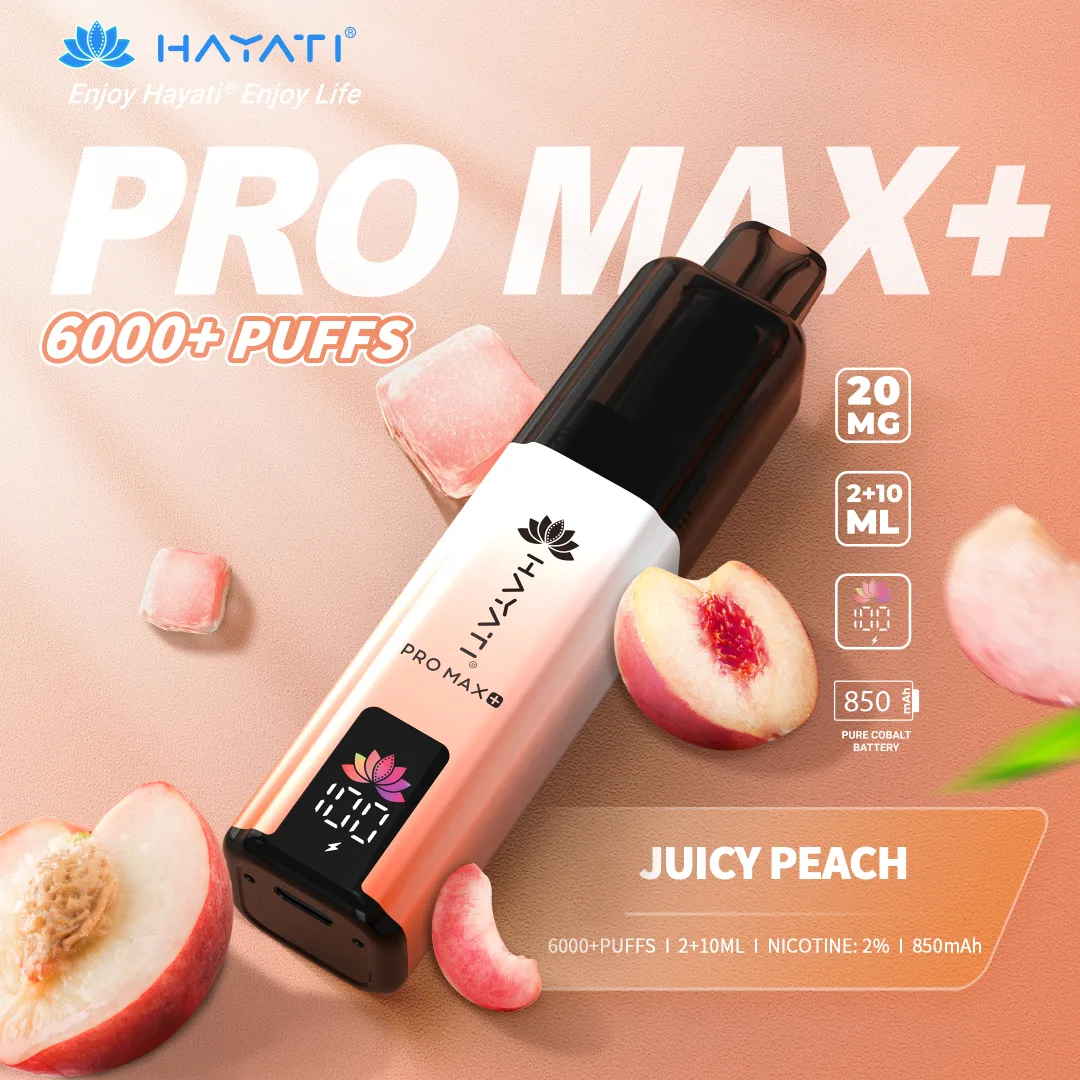 Juicy-Peach-Hayati-Pro-Max-plus-6000