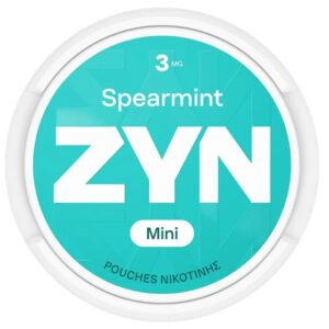Zyn SPEARMINT NICOTINE POUCHES