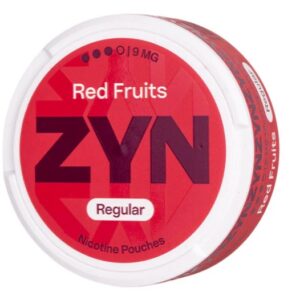 Zyn RED FRUITS NICOTINE POUCHES