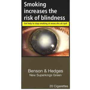 Benson & Hedges Green Superkings Cigarettes