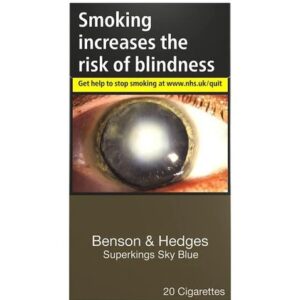 Benson & Hedges Superkings Sky Blue Cigarettes