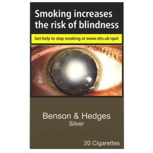 Benson & Hedges Silver Cigarettes